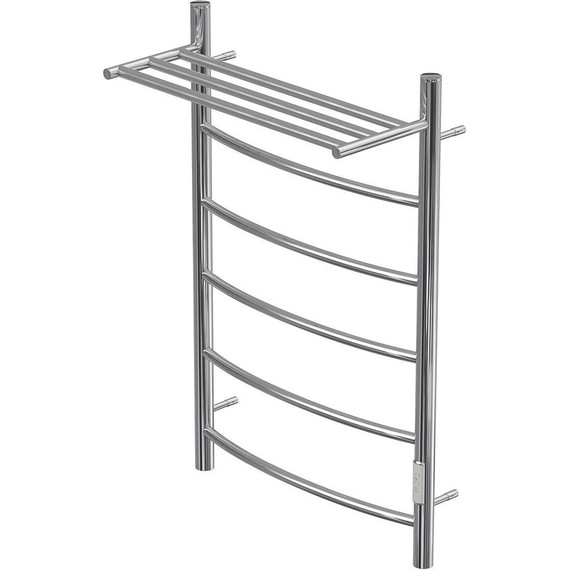 Полотенцесушитель электрический Point с полкой П5 500x800 мм PN04858P (возможность скрытого подключения) R - фото 