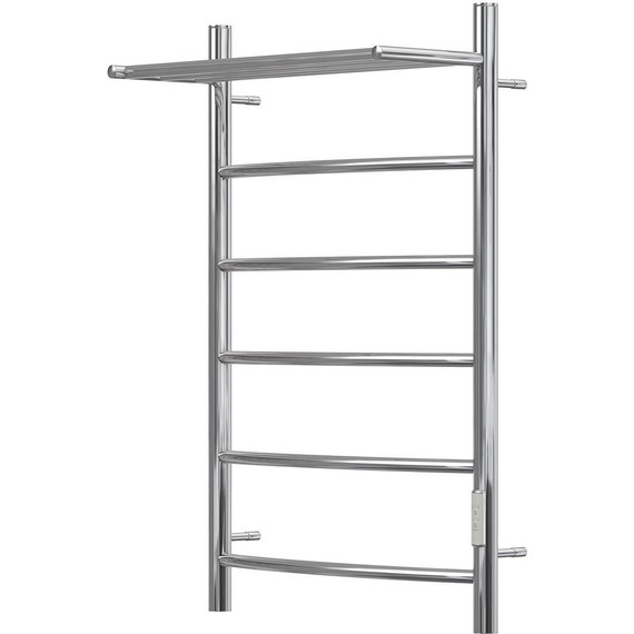 Полотенцесушитель электрический Point с полкой П5 500x800 мм PN04858P (возможность скрытого подключения) R - фото 3