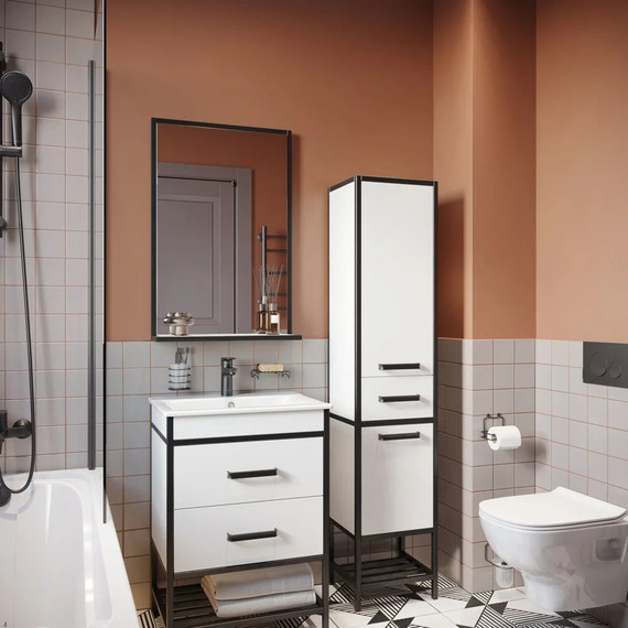 Смеситель для раковины Jacob Delafon Oscar E29842-BL, черный матовый - фото 2