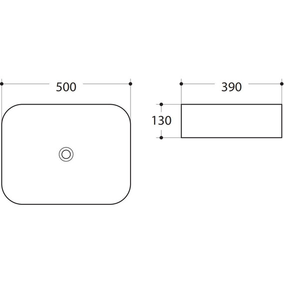 Раковина-чаша Art&Max 50 см AM-78109-MB, черный матовый - фото 2