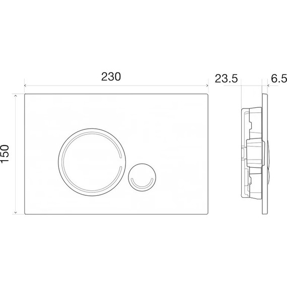 Инсталляция BelBagno BB002-80 с подвесным безободковым унитазом BelBagno Uno BB3105CHR/SC (кнопка Sfera, белая) - фото 14