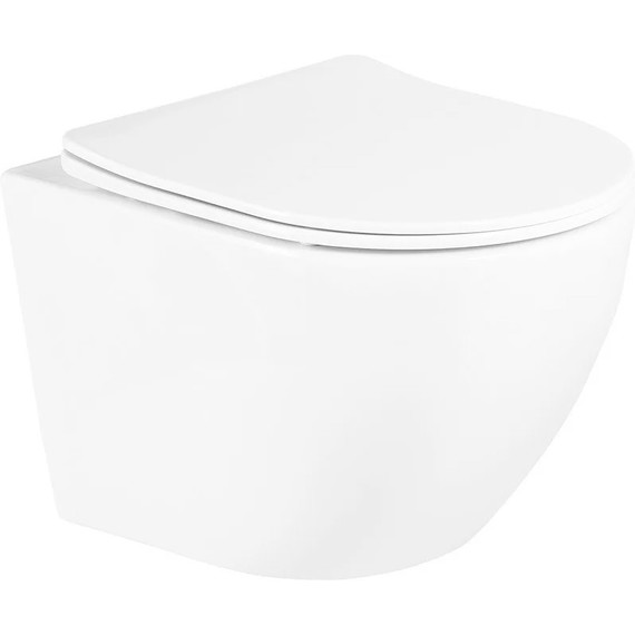 Инсталляция BelBagno BB002-80 с подвесным безободковым унитазом BelBagno Uno BB3105CHR/SC (кнопка Sfera, белая) - фото 2