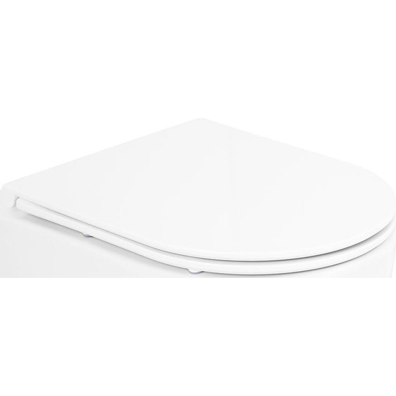 Инсталляция BelBagno BB002-80 с подвесным безободковым унитазом Cezares Stylus CZR-513-TH-R (кнопка Sfera, белая) - фото 3