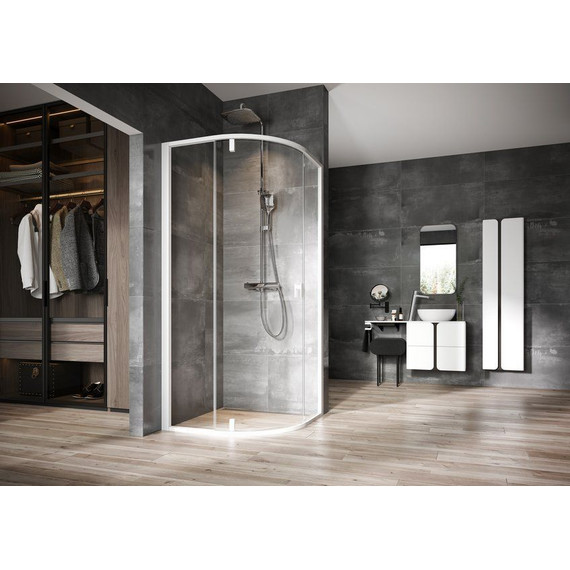 Душевое ограждение Ravak Nexty NSKK3 100x100 см 3O6AA101Z1, белый/прозрачное - фото 2