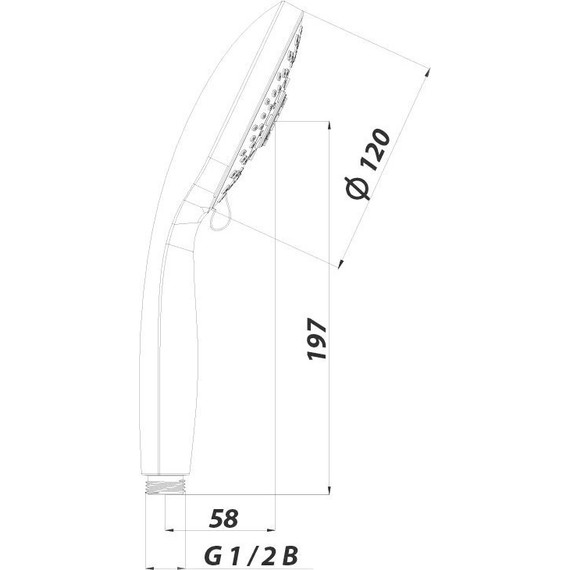 Ручной душ Lemark LM0315C - фото 2