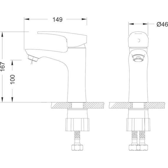 Смеситель для раковины Lemark Linara LM0406C - фото 3