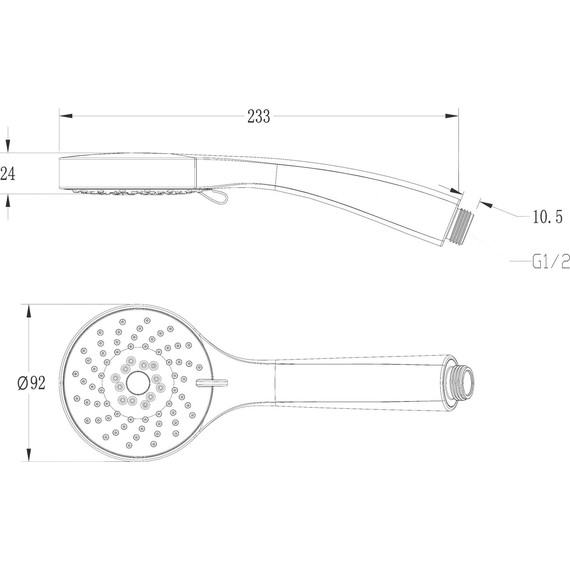 Ручной душ Lemark LM0813C - фото 2
