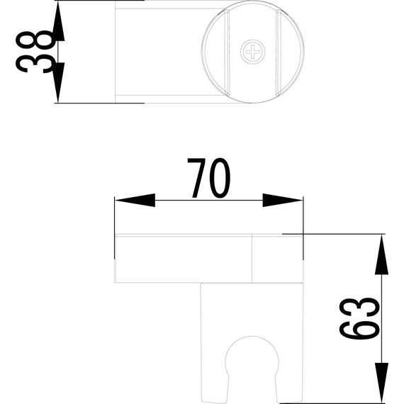 Держатель душевой лейки Lemark LM8013C - фото 2