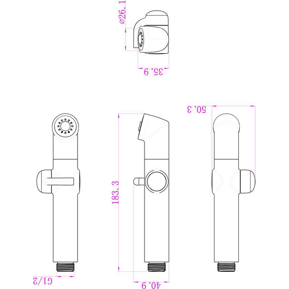 Гигиенический душ Lemark LM8075C - фото 2