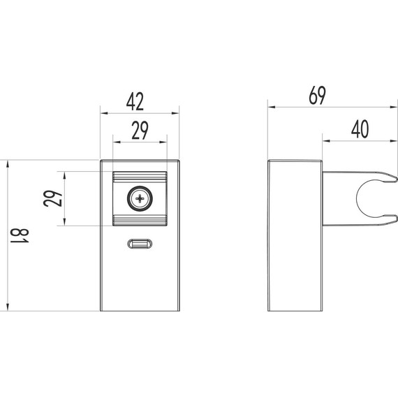 Держатель душевой лейки Lemark LM8079C - фото 2