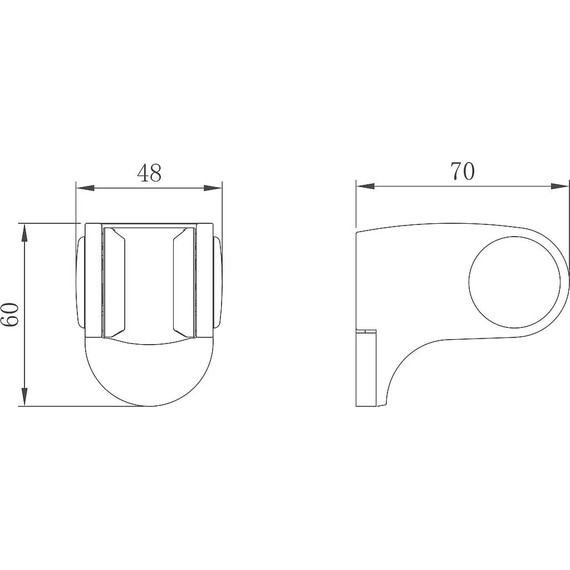 Держатель душевой лейки Lemark LM8083C - фото 2