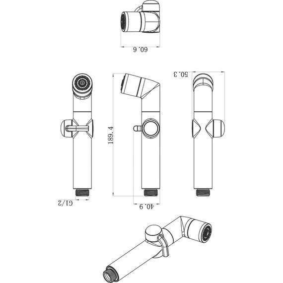 Гигиенический душ Lemark LM8093C - фото 2