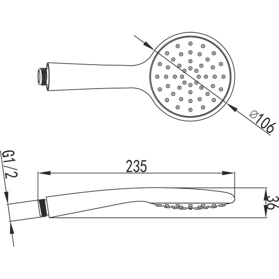 Ручной душ Lemark LM8094C - фото 2