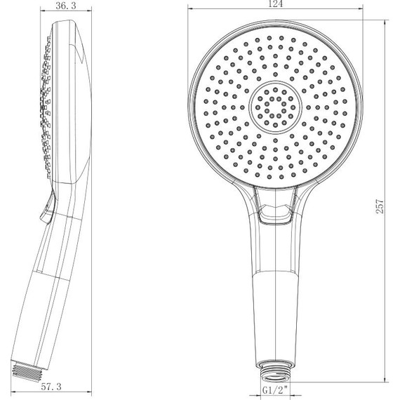 Ручной душ Lemark LM8117C - фото 2