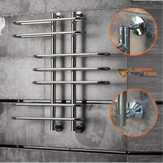 Полотенцесушитель водяной Тругор Грация НК П7 150x800 мм 00-00021691 - фото 2