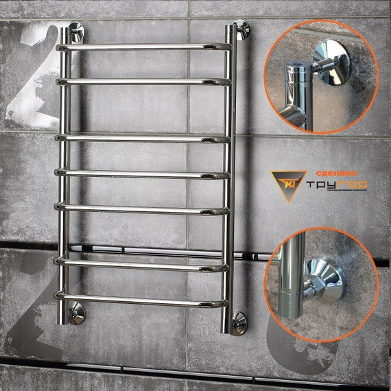 Полотенцесушитель водяной Тругор Идеал НК3 П7 500x800 мм 00-00021718 - фото 4