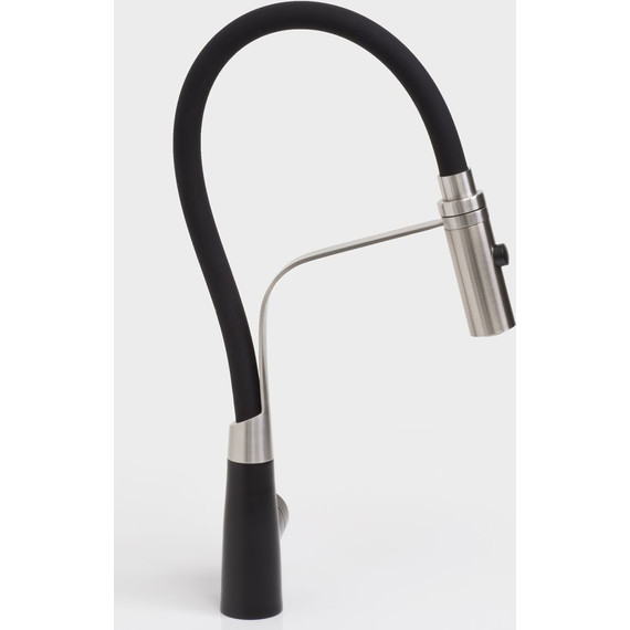 Смеситель для кухни WasserKraft A8417, черный/нержавеющая сталь - фото 12