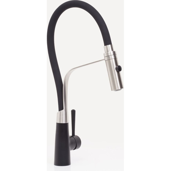 Смеситель для кухни WasserKraft A8417, черный/нержавеющая сталь - фото 11