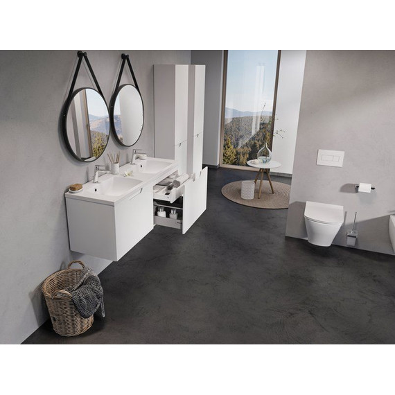 Тумба подвесная с раковиной Ravak Classic II 130 см X000001482, белый - фото, картинка 4 Тумба подвесная с раковиной Ravak Classic II 130 см X000001482, белый - фото 4