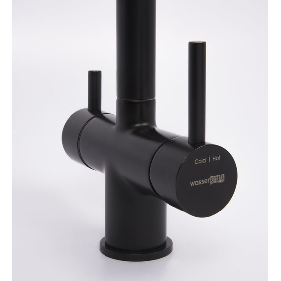 Смеситель для кухни WasserKraft A8367, черный матовый - фото, картинка 12 Смеситель для кухни WasserKraft A8367, черный матовый - фото 12