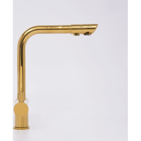 Смеситель для кухни WasserKraft A8377, золото глянцевое - фото 12