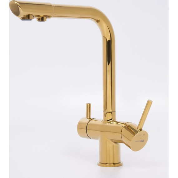 Смеситель для кухни WasserKraft A8377, золото глянцевое - фото 4