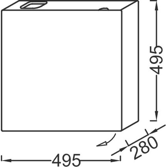 Тумба подвесная с раковиной Jacob Delafon Terrace 50 см EB1178-M61, черный матовый - фото 4