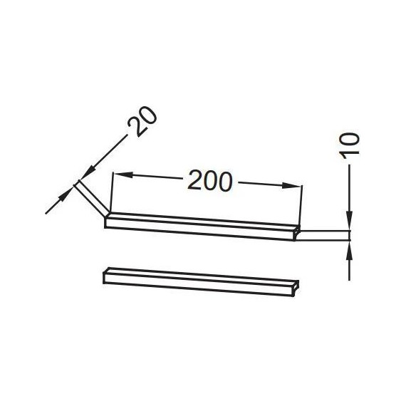 Ручки для тумбы Jacob Delafon Vivienne EB1589-F30, белый сатин - фото 2