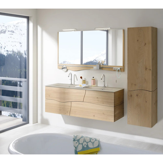 Пенал подвесной Jacob Delafon Sherwood 40 см R EB1836RRU-P6, натуральный дуб - фото 3