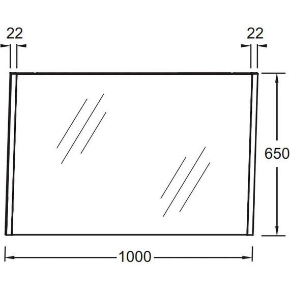 Зеркало Jacob Delafon Sherwood 100 см EB1837RU-P6, натуральный дуб - фото 2