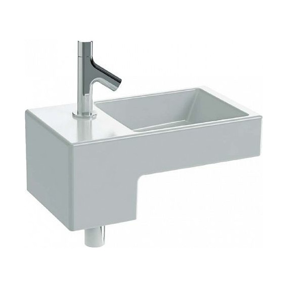 Тумба подвесная с раковиной Jacob Delafon Terrace 50 см EB1178-M61, черный матовый - фото 3