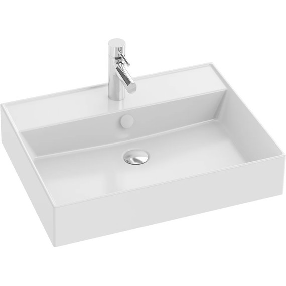 Тумба подвесная с раковиной Jacob Delafon Tolbiac 60 см EB2381-E75, дуб давос натуральный (раковина EXBH112-00) - фото 3