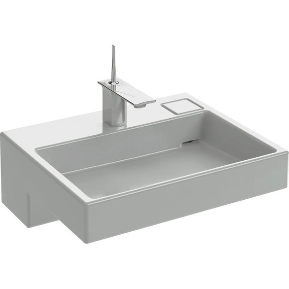 Тумба подвесная с раковиной Jacob Delafon Terrace 60 см EB1185-274, черный глянцевый - фото 4