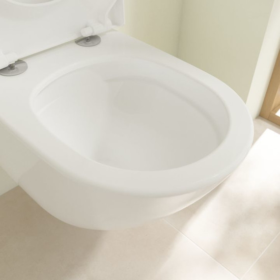 Унитаз подвесной безободковый Villeroy&Boch Subway 3.0 4670TS01 с крышкой микролифт - фото 7