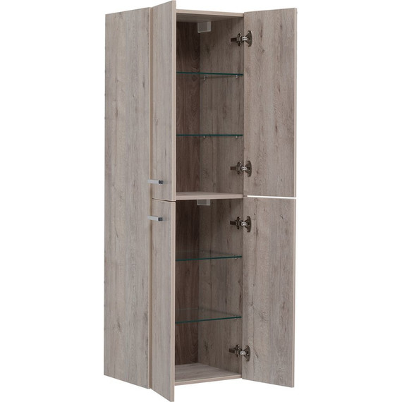 Пенал подвесной Dreja 50 см 77.0302D, дуб кантри - фото 8