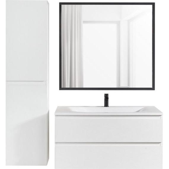 Пенал подвесной Cezares MOLVENO-1600-2A-SC-BG 40 см, Bianco Ghiaccio - фото 3