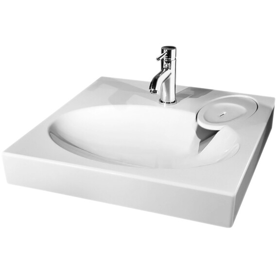 Раковина над стиральной машиной Azario Elegance 60 см CS00078300 - фото 