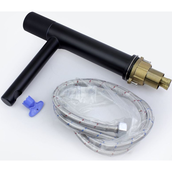 Смеситель для раковины Bronze de Luxe Avantgarde 2010H, черный матовый - фото 7