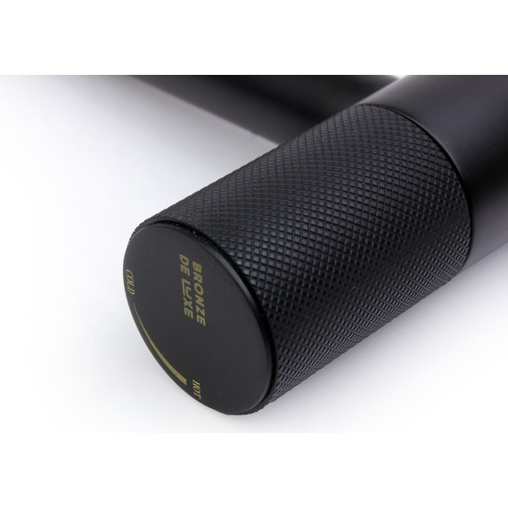 Смеситель для раковины высокий Bronze de Luxe Avantgarde 2030H, черный матовый - фото 3