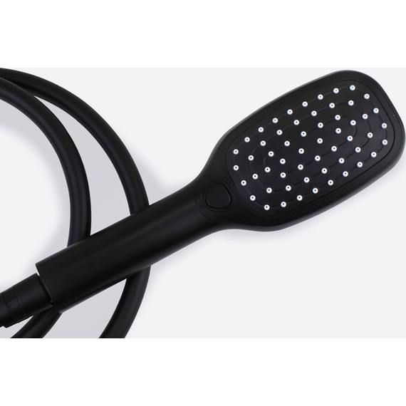 Душевая стойка Bronze de Luxe Avantgarde 2039H, чёрный матовый - фото 4