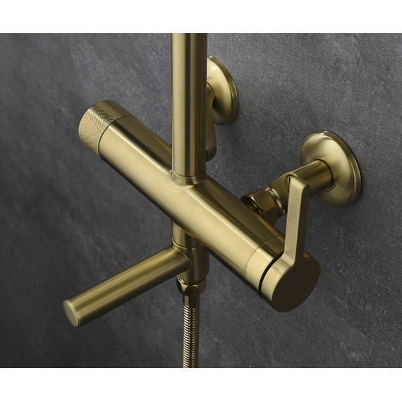 Душевая стойка Bronze de Luxe Avantgarde 2039GB, бронза - фото 9