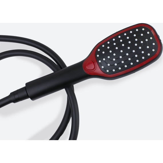 Душевая стойка Bronze de Luxe Avantgarde 2039RH, чёрный матовый/красный - фото 9