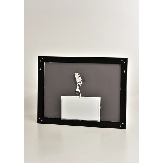 Зеркало Sintesi Armadio 80 см SIN-SPEC-ARMADIO-black-80 - фото 6