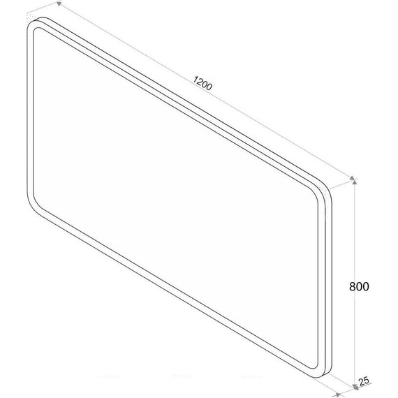 Зеркало Sintesi Jano 120 см SIN-SPEC-JANO-120 - фото 9