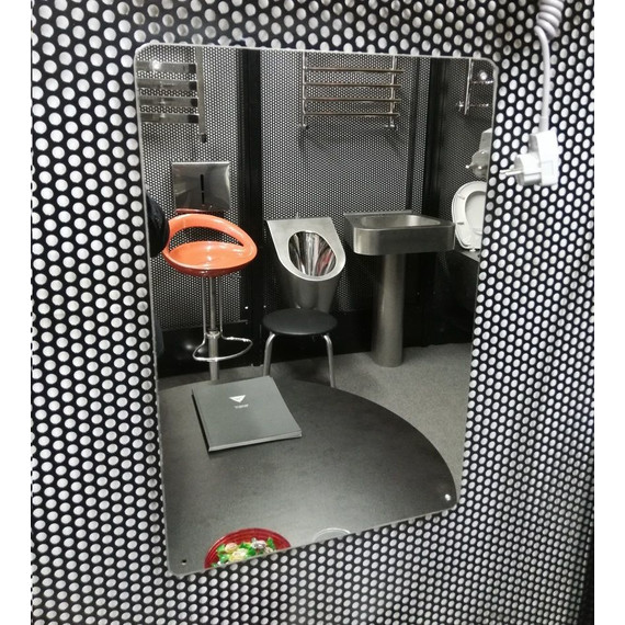 Зеркало антивандальное Тругор ЗА 40x30 см - фото 2