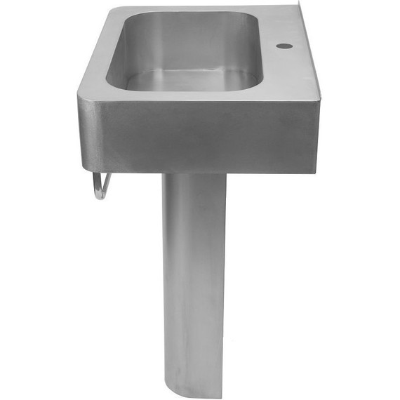 Раковина с пьедесталом антивандальная Тругор РпААрмия - фото, картинка 3 Раковина с пьедесталом антивандальная Тругор РпААрмия - фото 3