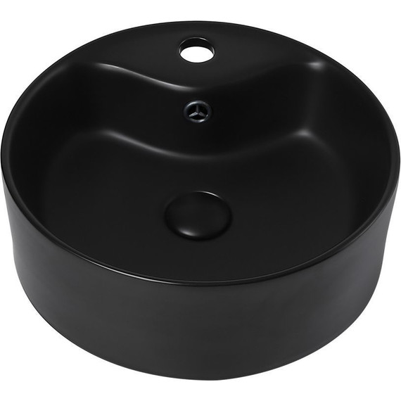 Раковина-чаша Abber Bequem 41 см AC2104MB, черный матовый - фото 3