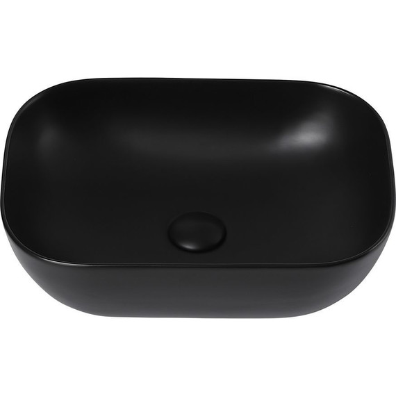 Раковина-чаша Abber Rechteck 46 см AC2200MB, черный матовый - фото 2