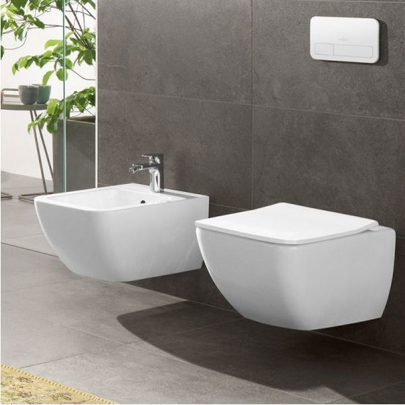 Унитаз подвесной безободковый Villeroy&Boch Venticello 4611RS01 с крышкой микролифт - фото, картинка 3 Унитаз подвесной безободковый Villeroy&Boch Venticello 4611RS01 с крышкой микролифт - фото 3