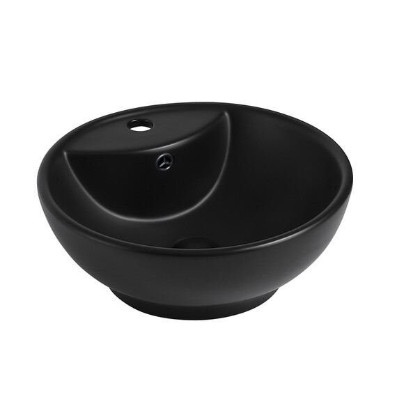 Раковина-чаша Abber Bequem 46 см AC2101MB, черный матовый - фото 